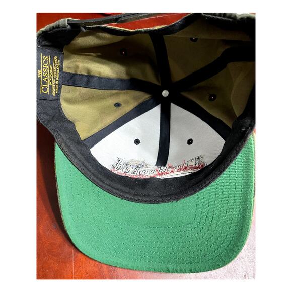 Camo Fishing I'm Hooked Fish Strapback Yupoong Hat - Picture 4 of 4